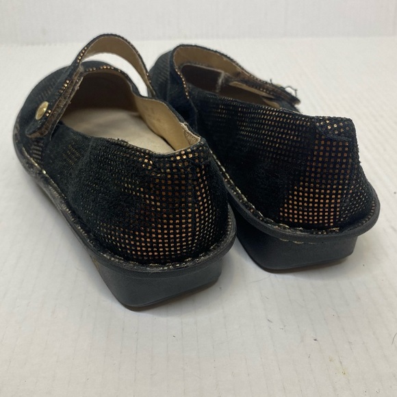 ALEGRIA FEL-348 MARY JANE BRONZE METALLIC Mary Jane SHOES SZ EU 36/US 6.5 - Picture 8 of 9